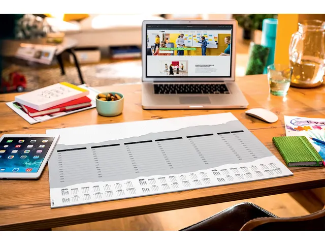 Designonderlegger Sigel Weekplan 25/26/27. 59.5x41cm 52 vel 80 grams F