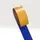 tape,vinyl,blauw,band LxB 25mx50mm,met antislip-eigenschappen