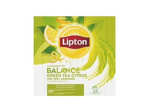 Thee Lipton Balance green tea citrus 100x1.5gr