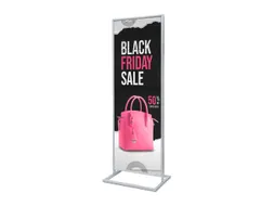 Poster Display Decor Click Dubbelzijdig 2xA1 Zilver
