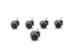 Roulettes Linea 11mm/50mm en caoutchouc pour sols durs
