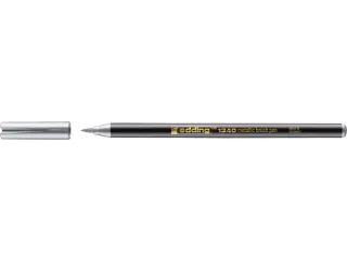 Brushpen edding 1340 metallic zilver - 2
