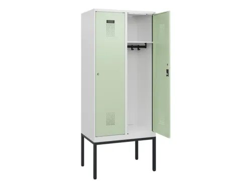 schoollocker,HxBxD 1950x800x500mm,2vak,vak B 400mm,cil.-slot