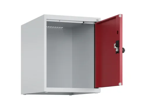 opzetkast,v. locker,1vak.,vak B 400mm,HxBxD 500x400x500mm,draaigrendel