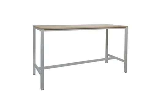 Domino Basic Statafel 180x80x110cm Robson Eiken Onderstel Alu