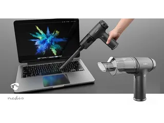 Handstofzuiger / luchtblazer Nedis 90W oplaadbaar zwart - 10