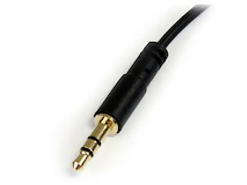 30cm 3,5mm Slim naar Haaks Stereo Audiokabel M/M