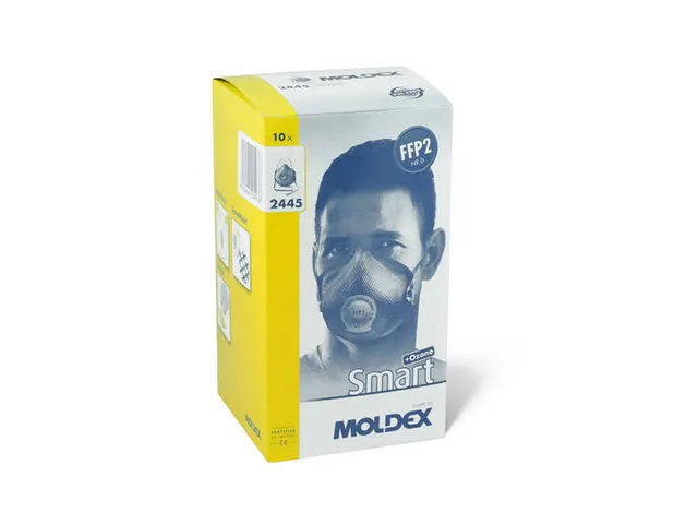 Masque Moldex Smart Active FFP2 Nr D + ozone 10 pièces
