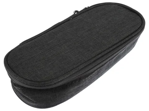 Etui Kangaro met inleg zwart ca 22x5x9cm