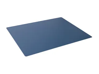 Schrijfonderlegger Blauw 530x400 mm med siergroef PP opaak - 1