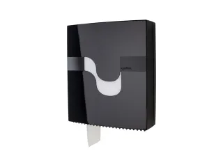 Toiletpapier dispenser Celtex Maxi Jumbo zwart - 3