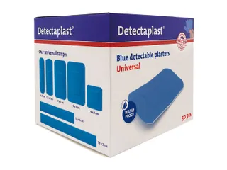 Detectaplast 8143 Pleister waterafstotend blauw 38x72mm 50 Stuks - 1