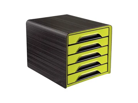 #*Ladekast CEP Gloss 5 lades anis