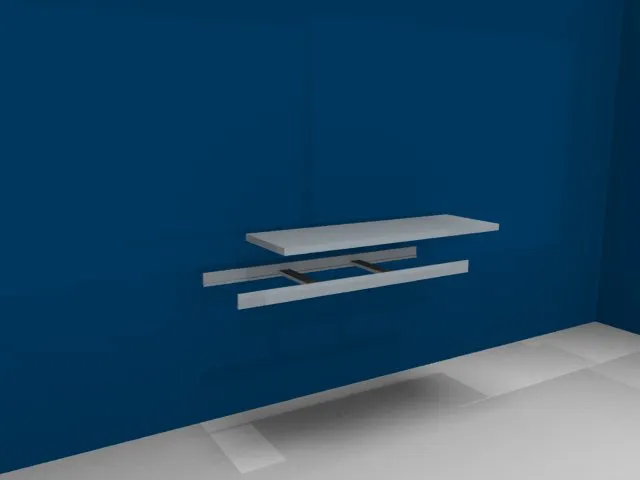 tablette,p. rayonnage grande largeur,lxP 1500x500mm
