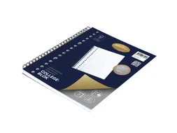 Collegeblok Multo A5 ruit 5mm 17-gaats 160pagina's 90gram