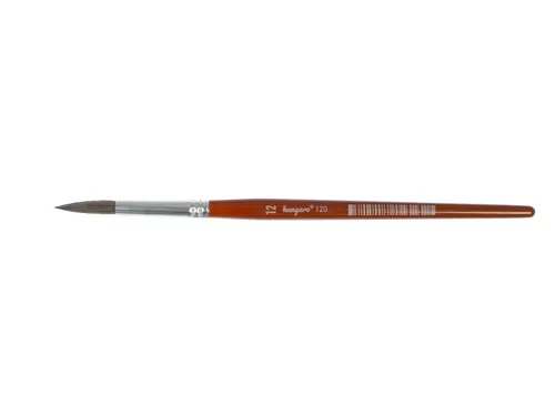 Penseel Kangaro Serie 120 rond Nr. 12 geitenhaar doos 6 stuks