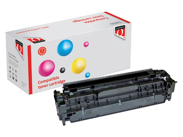 Tonercartridge Quantore alternatief tbv HP CF380X 312X zwart HC