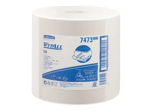 WypAll 7473 Poetsdoek L10 Extra+ Airflex 1-laags wit