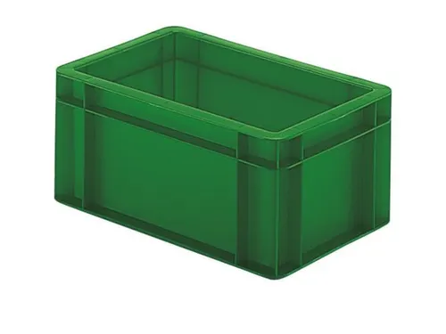 Euronorm-stapelbak 4.5l 50x400x300mm Wanden/bodem Gesloten Groen