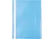 snelhechtmap ft A4 PP blauw, pak van 5 stuks