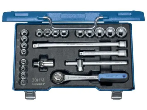 D 30 HMU-3 Dopsleutelset 3/8 inch 22-delig UD profiel 6-22mm