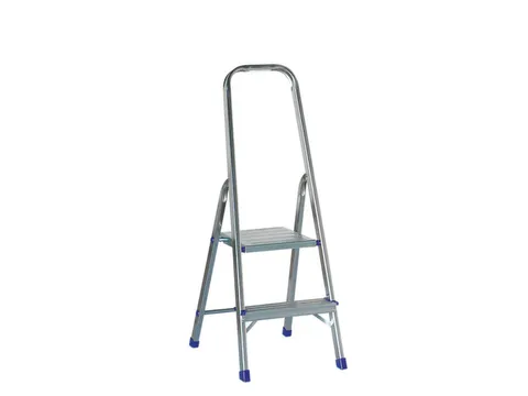 aluminium beugelladder eenzijdig 2treden stand H 0 346m aluminium
