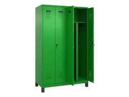 PBM-locker,HxBxD 1950x1200x500mm,4vak,vak B 300mm,draaigrendel