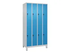 dubbeldekse locker,HxBxD 1950x1000x500mm,4x2vak.,vak B 250mm