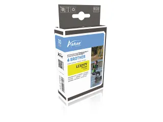 Astar Brother LC3217Y MFCJ Inkt Geel Rebuilt 550 pagina's - 1