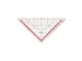 Tekendriehoek Standardgraph 23cm met greep