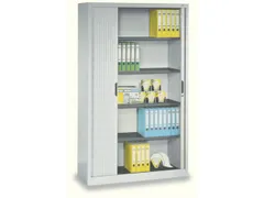 Roldeurkast Hxbxd 1980X1000X420Mm 4Legborden Ral7035