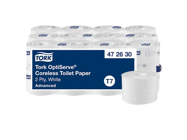 Tork 472630 OptiServe Hulsloos Toiletpapier T7 Advanced 2-laags 24 rol