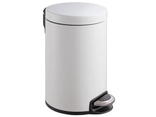 Serene Pedaalemmer 12 Liter Wit