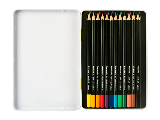 Kleurpotlood Bruynzeel Van Gogh Museum blik à 12 kleuren