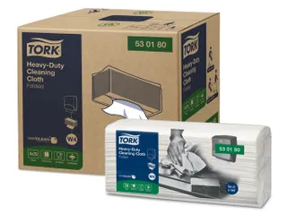 Tork 530180 W4 Heavy Duty Reinigingsdoeken 1-Laags 280 Stuks - 1