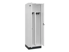 PBM-locker,HxBxD 1950x600x500mm,2vak,vak B 300mm,draaigrendel