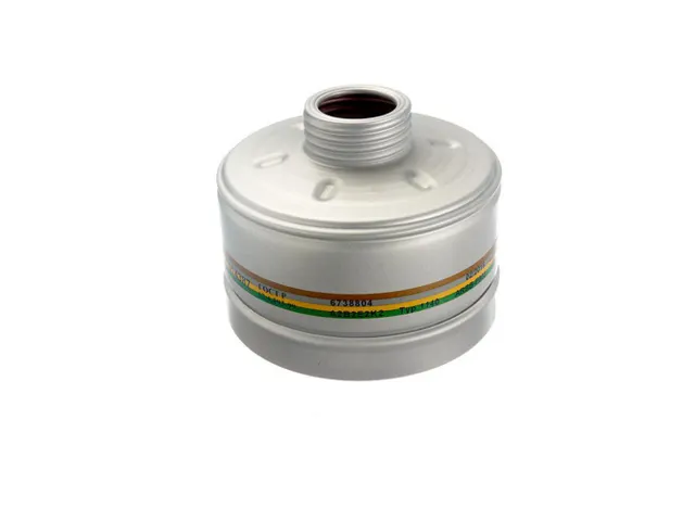 Dräger 1140 gasfilter, universele schroefdraadaansluiting, per stuk