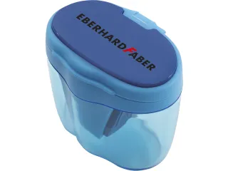 Puntenslijper Eberhard Faber 3-gaats blauw - 1