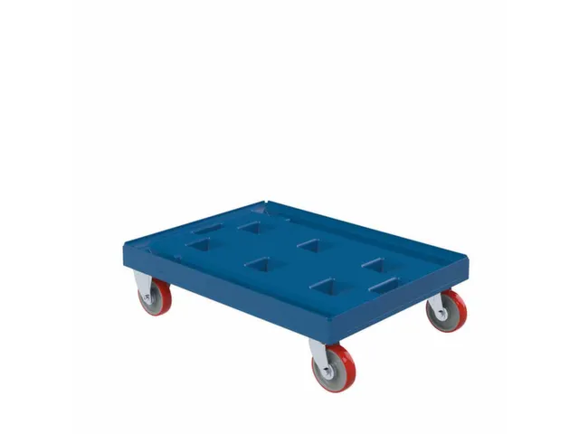 transportwagen,stapelbaar,draagverm. 500kg,laadvl. LxB 804x602mm