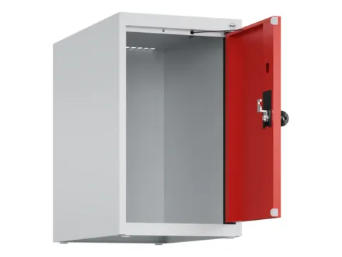 opzetkast,v. locker,1vak.,vak B 300mm,HxBxD 500x300x500mm,draaigrendel