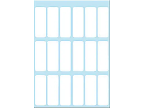 HERMA 3650 Universele etiketten 12x34mm Wit 126 stuks