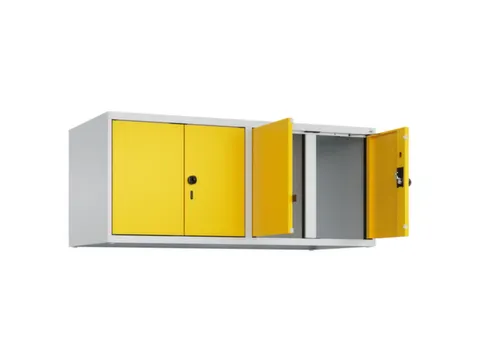 opzetkast,v. locker voor scheiding van kleding,4vak.,vak B 300mm