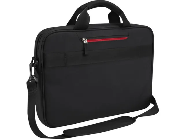 Topload Case 15.6 Inch Laptoptas Zwart Polyester