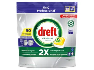 Vaatwastabletten Dreft All-in-1 professional lemon 90 stuks - 2