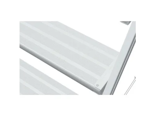 Bordestrap Aluminium Bordes 720x 600x 800mm 2x3treden Aluminium