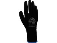 Handschoen ActiveGear grip PU-flex zwart large
