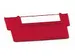 Séparateur Pour Bac Compartimentable Largeur 120Mm H 65Mm Rouge