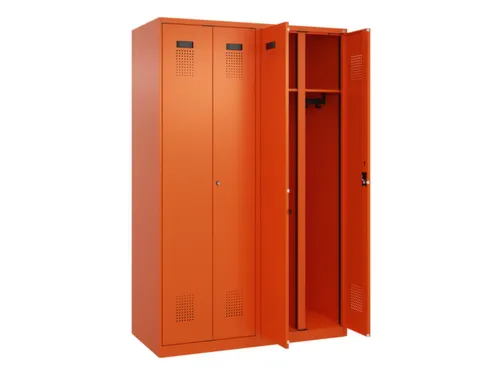 locker voor scheiding van kleding,HxBxD 1850x1200x500mm,4vak