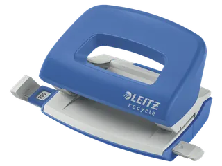 Perforator Leitz Nexxt Recycle mini 10 vel blauw - 1