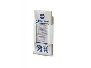 Hygiënezakjesdispenser Wit Voor Papieren Zakjes - 1